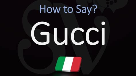 how to pronounce gucci marmont|how do i pronounce Gucci.